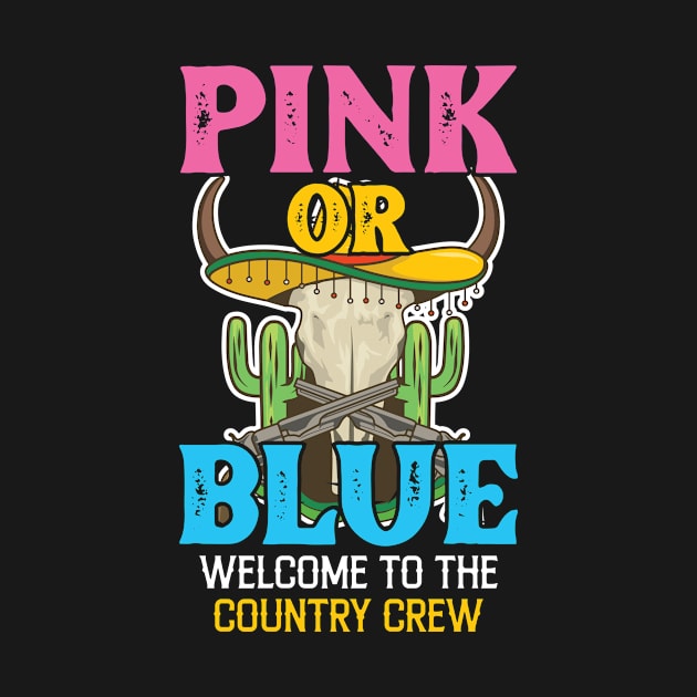 Country Gender Reveal Design for a Cowboy by ErdnussbutterToast