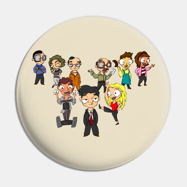 Arrested Development Cast Pin by surfinggiraffecomics