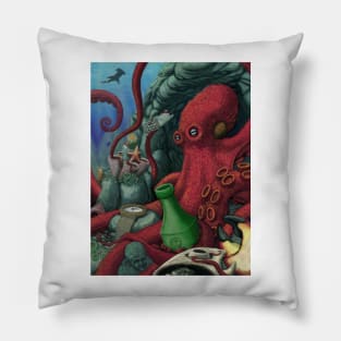 Octopus&#39;s Garden Pillow