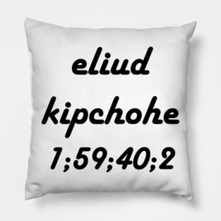 Eliud kipcohe Pillow