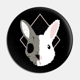 Skull Bunny Pin