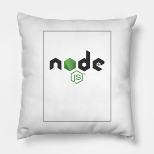 Node JS T-Shirt Pillow