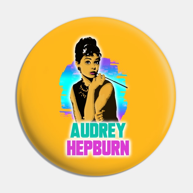 AUDREY HEPBURN Pin by theanomalius_merch