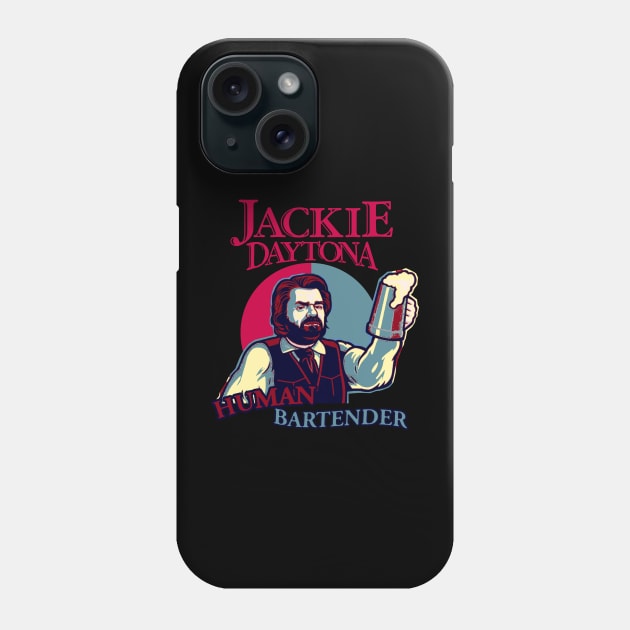 Jackie Daytona Human Bartender Phone Case by AxLSTORE