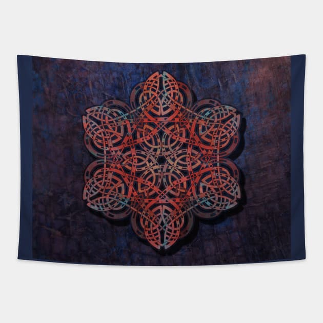 Distressed Metal Craft Collection Tapestry by ArtlyStudio