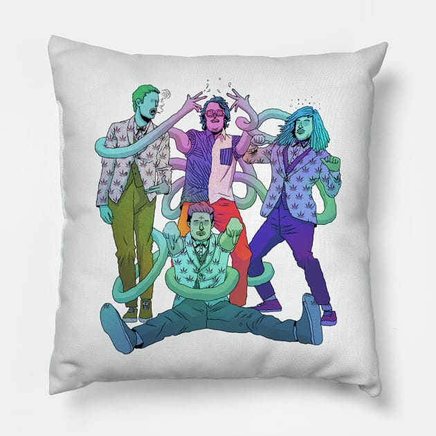 Workaholic Pillow by Peter Ricq