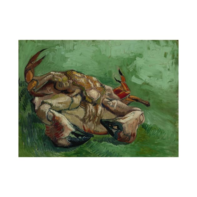A Crab On Its Back by Vincent van Gogh by Classic Art Stall