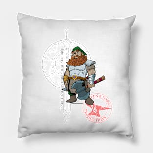 Dwarf Adventurer Pillow