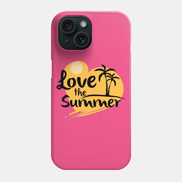 Love The Summer Phone Case by TomCage