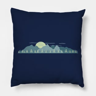 Morning Mountains Pillow