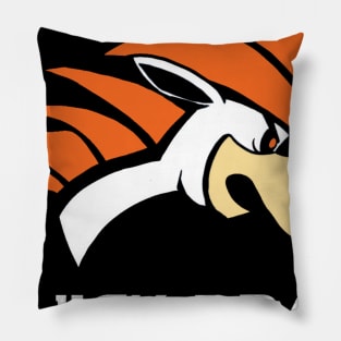 Broncos vs Quick Draw McGraw Pillow