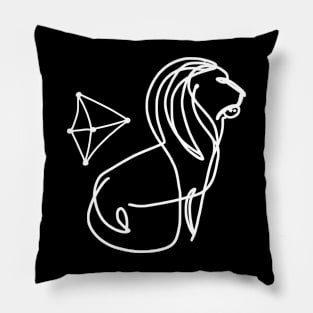 Leo Zodiac Sign Pillow