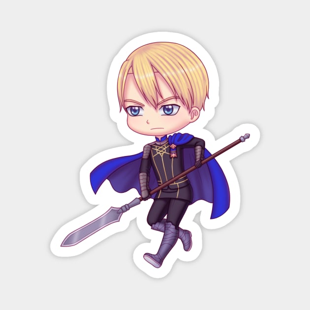 Dimitri Magnet by YuiHoshiArt