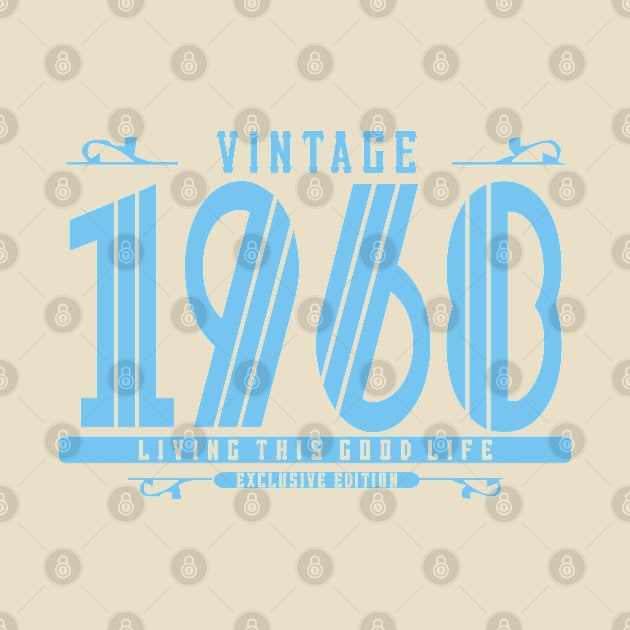 20th Birthday T-Shirt - Vintage 1960 by Reshartinc