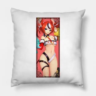 Hakos Baelz In UnderWear, Hololive Potrait Pillow