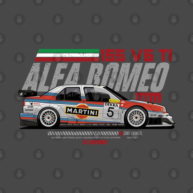 DTM - 155 V6 TI - CarCorner by CarCorner - Automotive Artwork