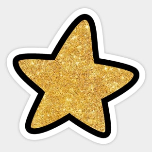 gold star sticker pack Sticker for Sale by tessa-stark