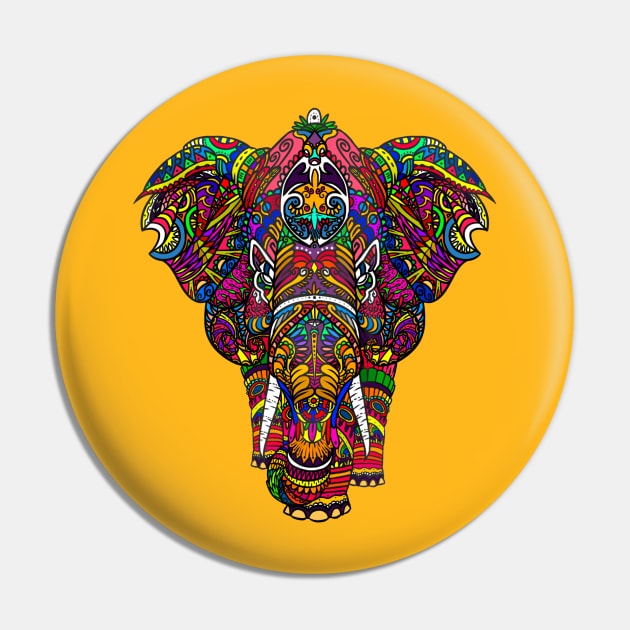 Elephant Pin by Danderfull