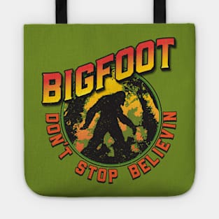 Bigfoot Don't Stop Believin (Rough) Tote