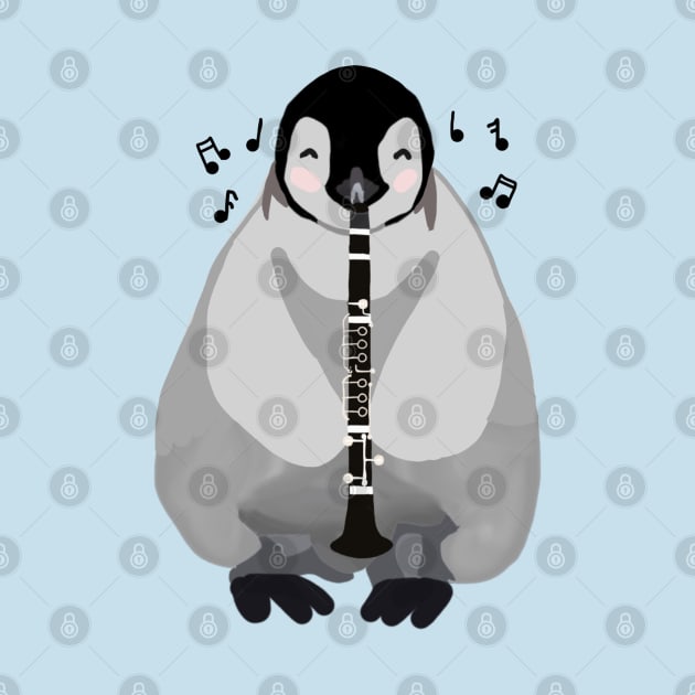 Clarinet Penguin by Artstuffs121