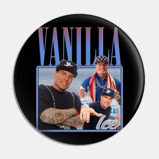 Vanilla Ice Rapper Hip Hop Style 90s Pin