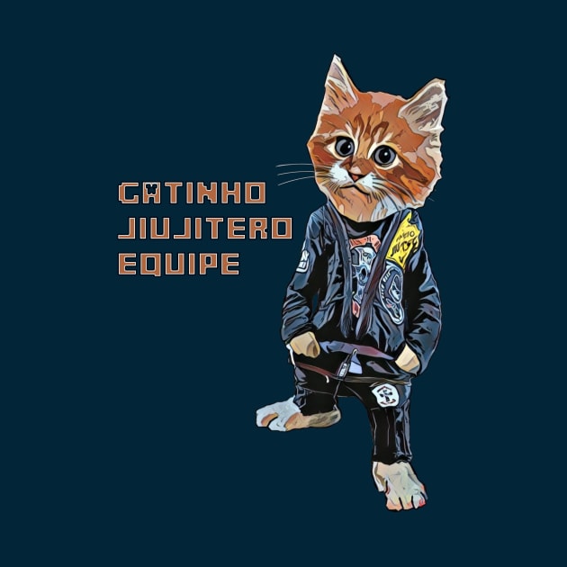 Gatinho Jiujitero Equipe by huwagpobjj