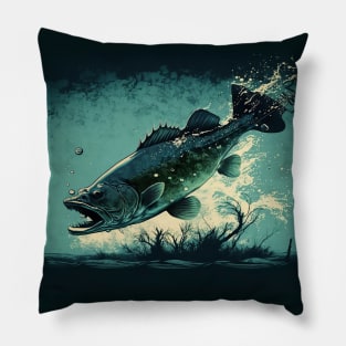 Monster Bass Two Tone Pillow