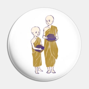 People of Myanmar - Junior Monks Pin