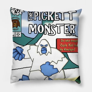 PICKETT MONSTER - Comic Book #2 Pillow