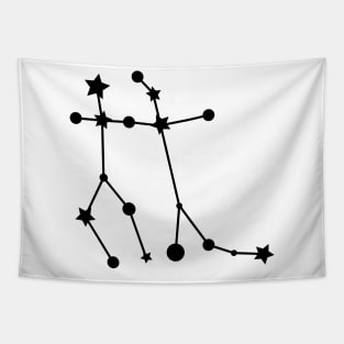 Gemini Zodiac Constellation Tapestry