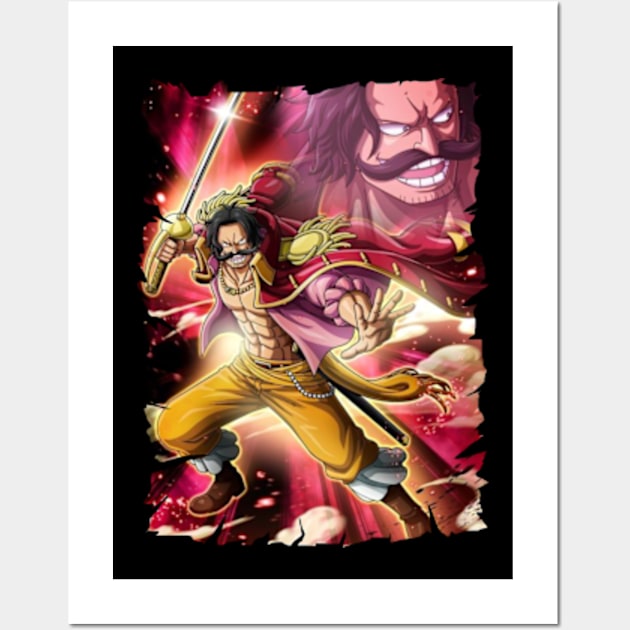 Gol D Roger Gold Anime Yellow Pirate Gold Roger One Piece Matte Finish  Poster Paper Print - Animation & Cartoons posters in India - Buy art, film,  design, movie, music, nature and