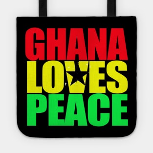 Ghana Loves Peace Tote