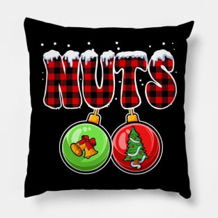 Chest Nuts Christmas Matching Couple Chestnuts Pillow