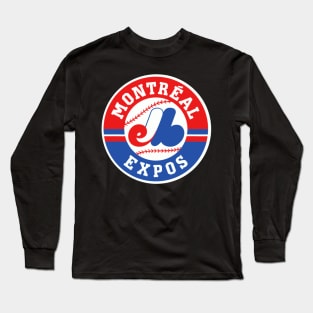 OniSide Vintage Montreal Expos Long Sleeve T-Shirt
