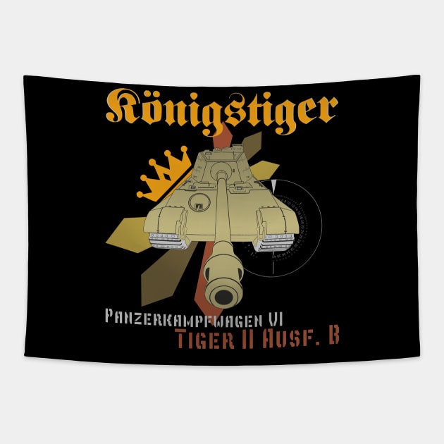 Konigstiger Tapestry by FAawRay