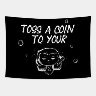 toss a coin Tapestry