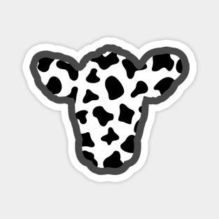 Cow Print Head Magnet