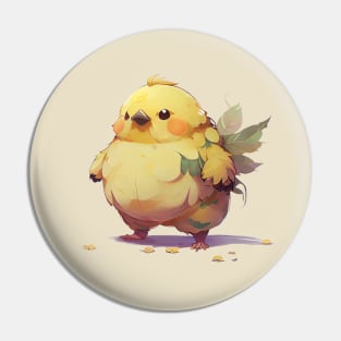 Fat Chocobo Pin