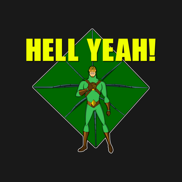 Hell Yeah! (Black Print) by Nerdology