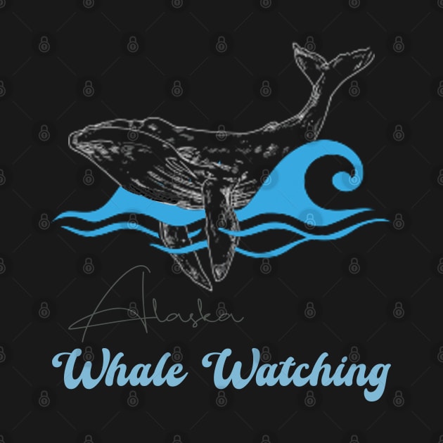 Alaska Whale Watching humpback beluga orca killer whales by TeeText