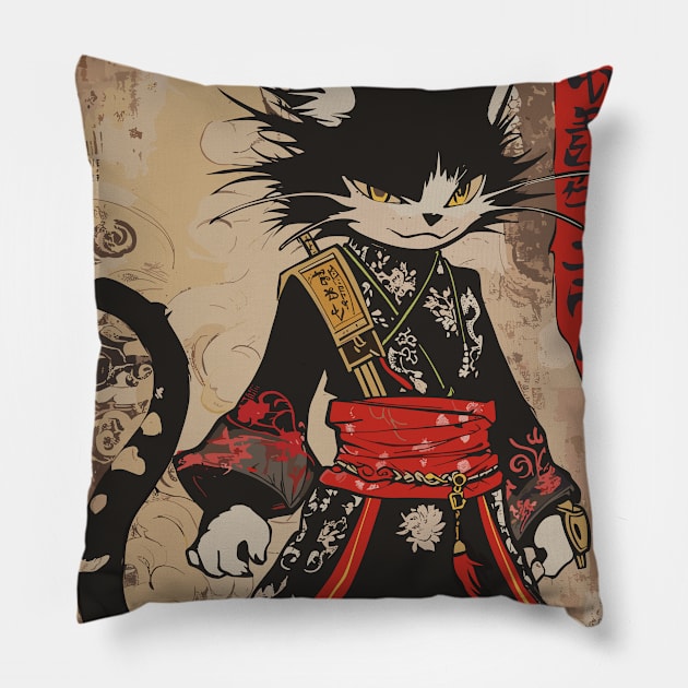 Cait Sith FF7 Final Fantasy VII Rebirth Pillow by peculiarbutcute