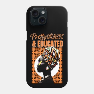 Pretty Black And Educated Retro African Queen Phone Case