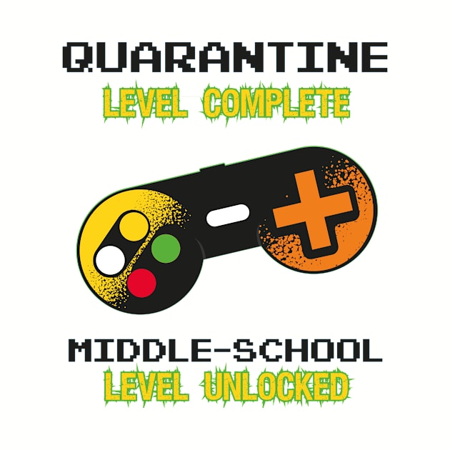 Quarantine Level Complete Middle-school Level Unlocked by Shop design