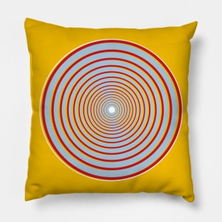 Drawn into Circles Pillow