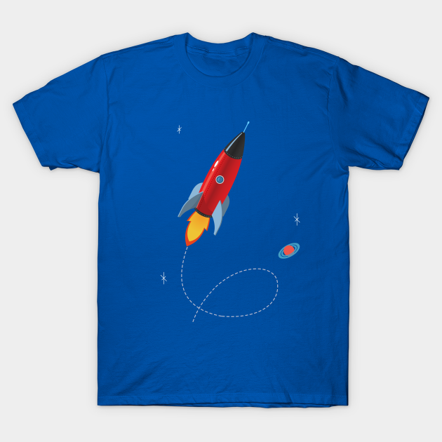 red rocket t shirt