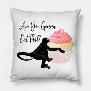 Cupcake Monkey Pillow