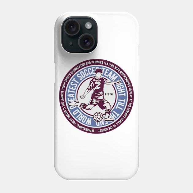 Soccer Team Phone Case by PaunLiviu