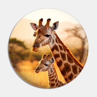 Giraffe Animal Wild Beauty Freedom Wilderness Enchanting Pin