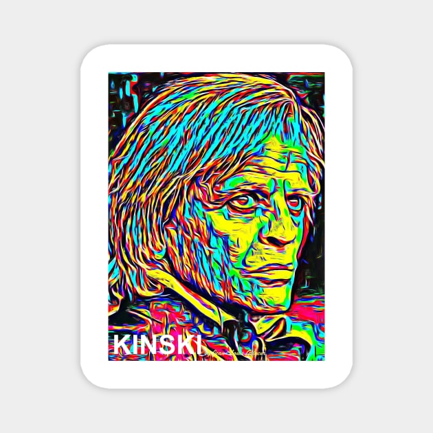This is Kinski ! Magnet by DeVerviers