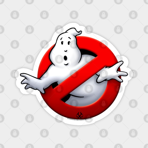 Ghostbusters Magnet by Turnbill Truth Designs